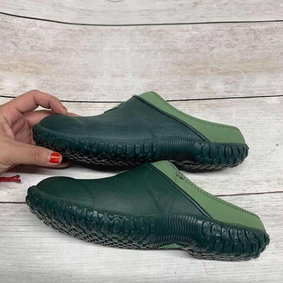 Muck Boot Women's Muckster 2 Low Rain Boot Size 6 Slip On Green - Picture 3 of 14